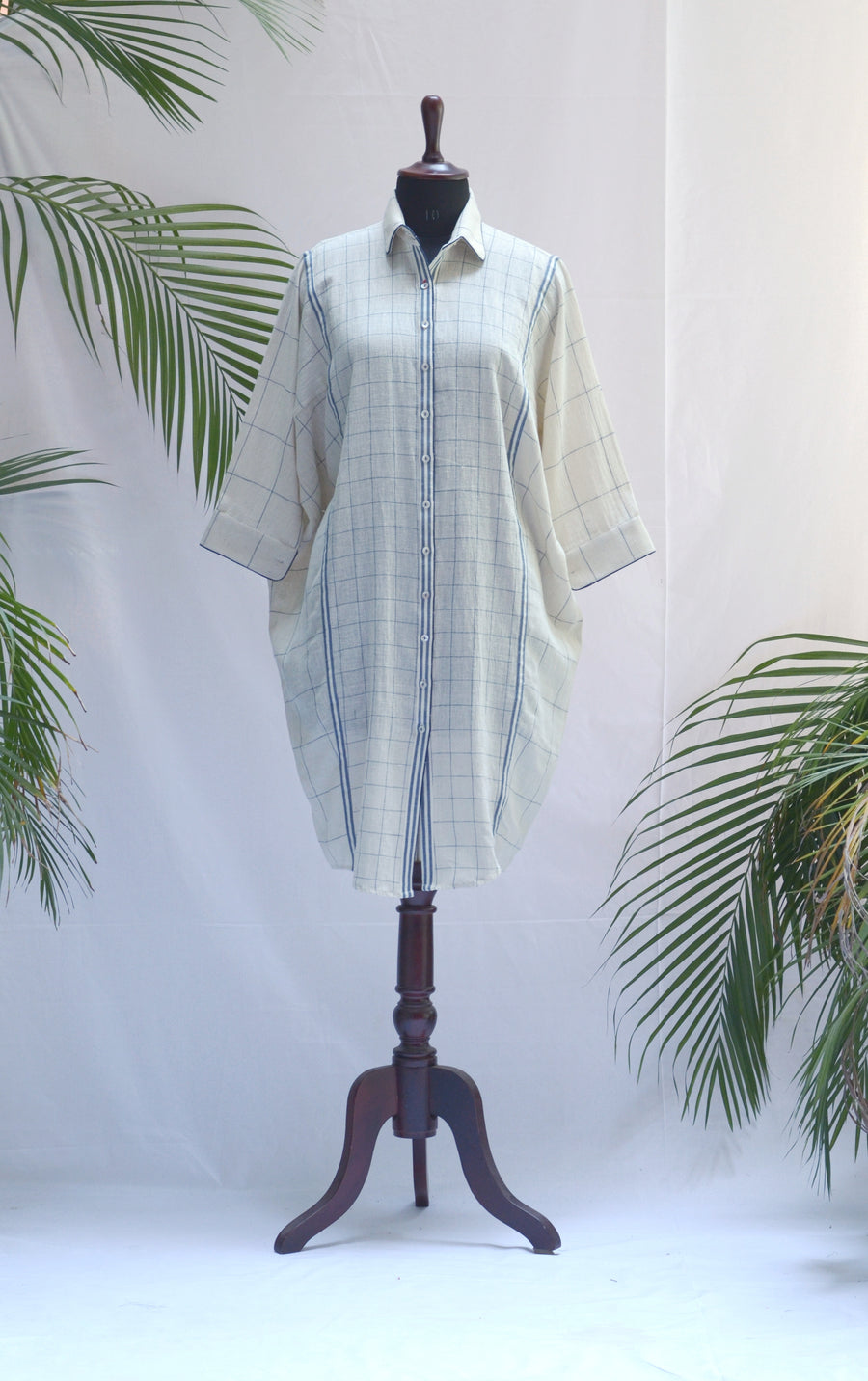 Billowy Midi Cotton Dress