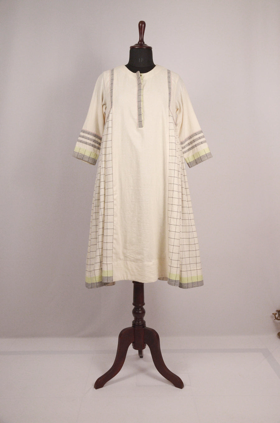 Timeless Ballad Side-Gathers Cotton Dress