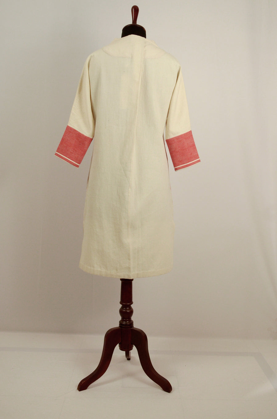 High Collar Billowy Cotton Kurta